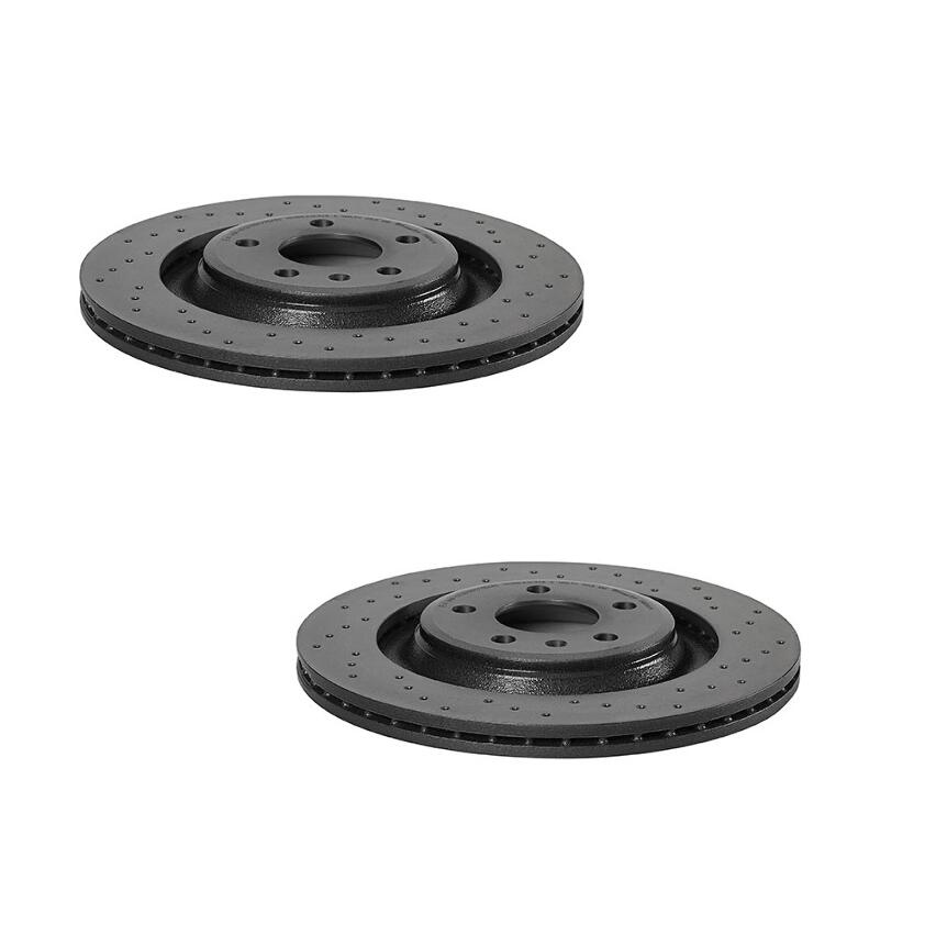 Brembo Brakes Kit - Pads and Rotors Rear (330mm) (Xtra) (Ceramic)